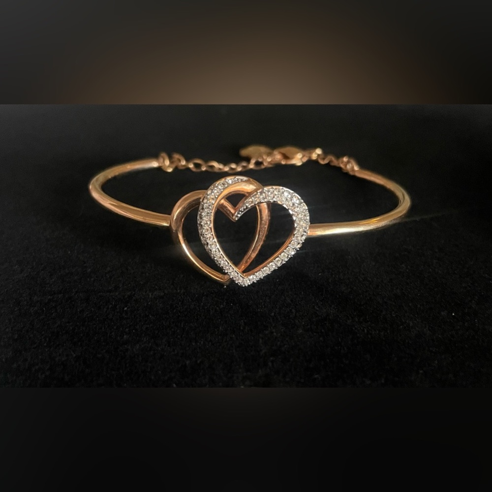 Swarovski Heart Bracelet